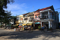 French Quarter in Kampot - Kambodscha